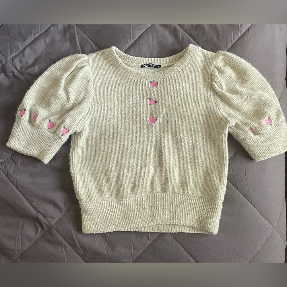 Knit sweater top
